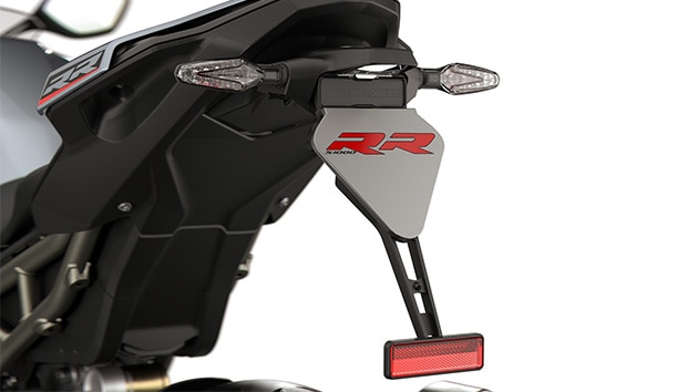 Parte trasera dinámica con soporte corto de la matrícula de la S 1000 RR