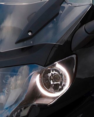 Faros Xenon de la K 1600 GT