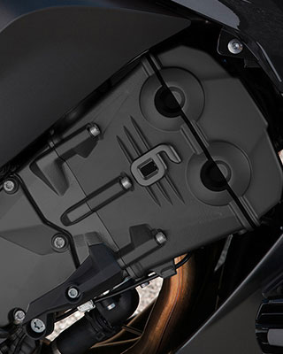 Motor de seis cilindros en línea de varios colores de la K 1600 GT