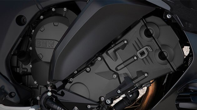 Motor de seis cilindros en línea de varios colores de la K 1600 GT
