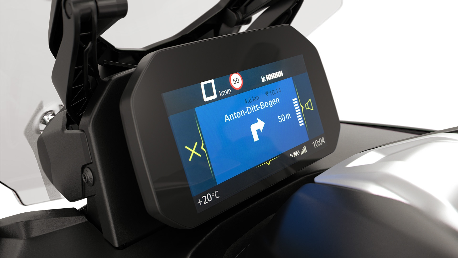 BMW C 400 GT Conexión inmejorable: Connectivity Pro