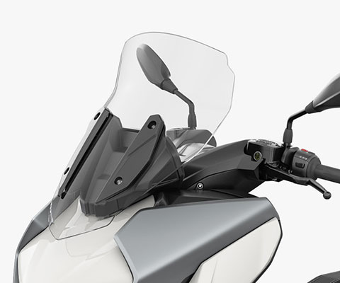 Ergonomía y protección contra el viento C 400 GT
