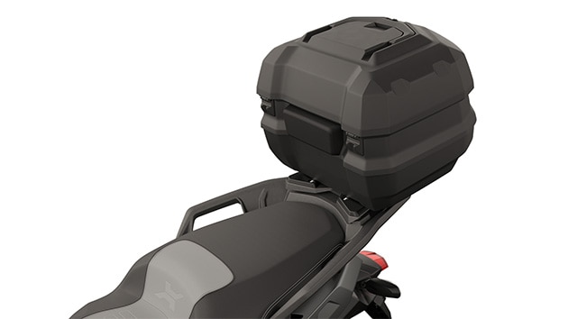 El puente portaequipajes opcional para el C 400 X de BMW Motorrad