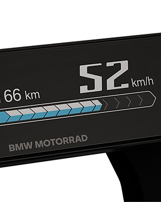 Los tres modos de conducción SURF, FLOW y FLASH de la e-parkourer CE 02 de BMW Motorrad