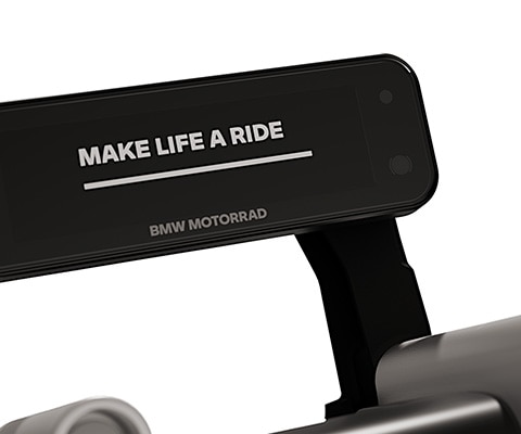La pantalla TFT de la e-parkourer CE 02 de BMW Motorrad