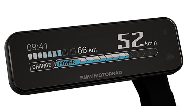 Los tres modos de conducción SURF, FLOW y FLASH de la e-parkourer CE 02 de BMW Motorrad