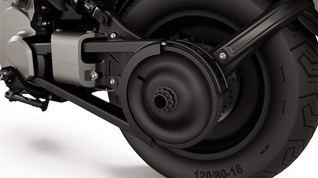 El basculante de la e-parkourer CE 02 de BMW Motorrad