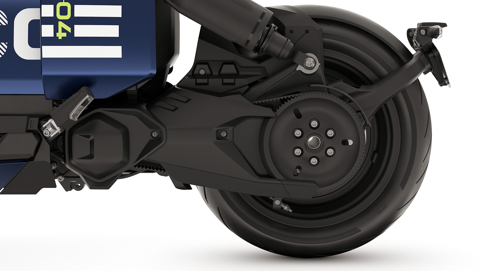 Propulsión eléctrica del CE 04 de BMW Motorrad