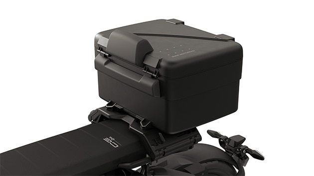 El topcase Vario del CE 04 de BMW Motorrad