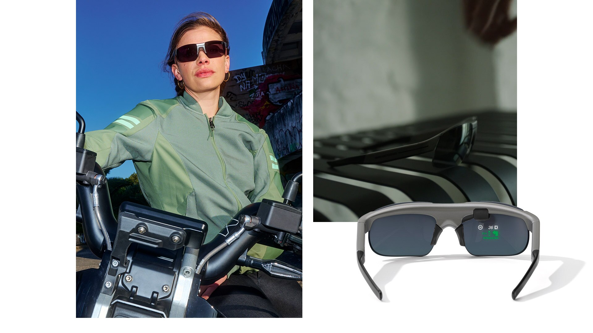 Gafas inteligentes ConnectedRide de BMW Motorrad