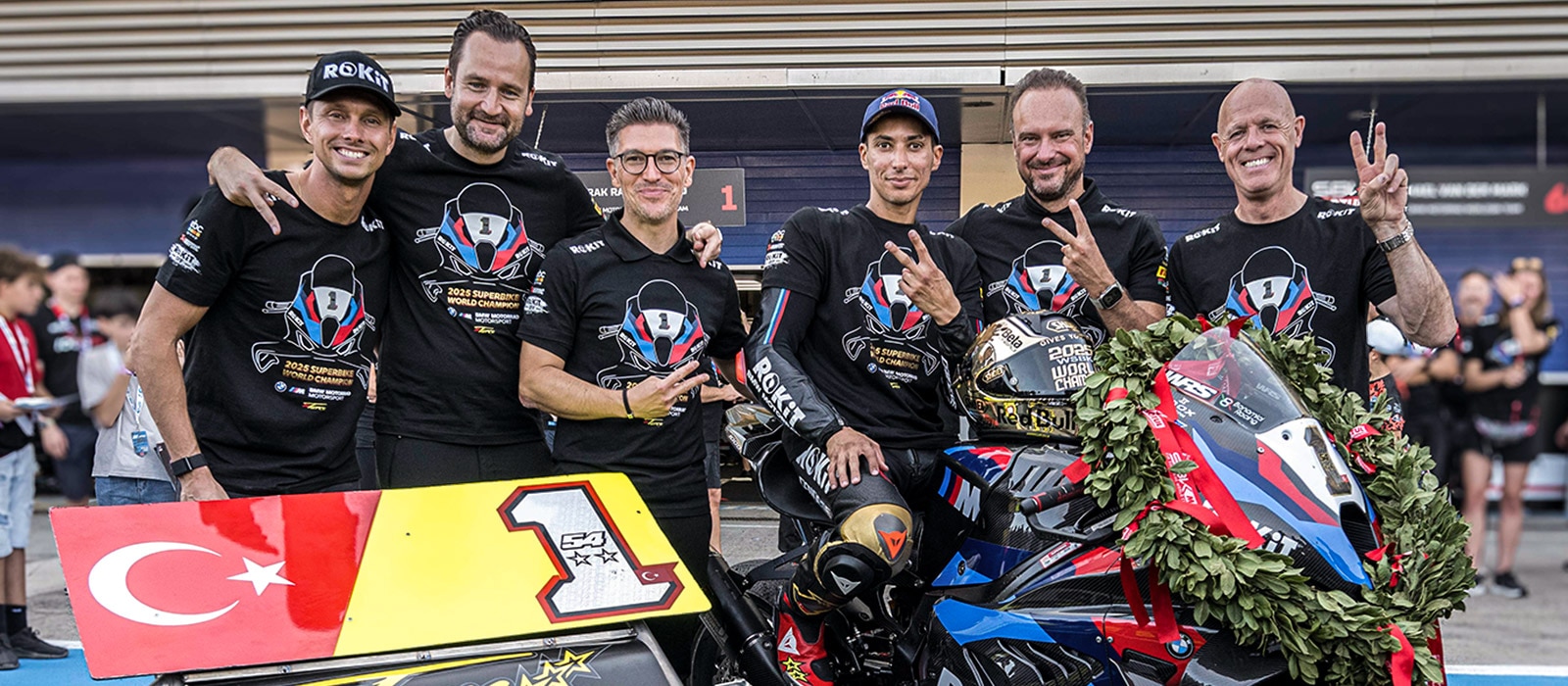 La camiseta oficial del WorldSBK de BMW Motorrad
